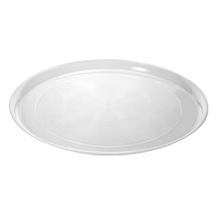 Fineline Settings White Supreme 18 and apos; and apos; Round Tray 7801-WH